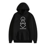 Squid Game Costume Anime Print Fashion Casual Hooded Sweatshirt