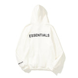 Cardigan Baseball Jacket Fog Hoodie High Street Loose Cardigan Zipper Fleece-Lined Thick Coat