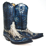 Yellowstone Cowboy Boots Men'S Embroidered Shoes Western Cowboy Men'S Boots