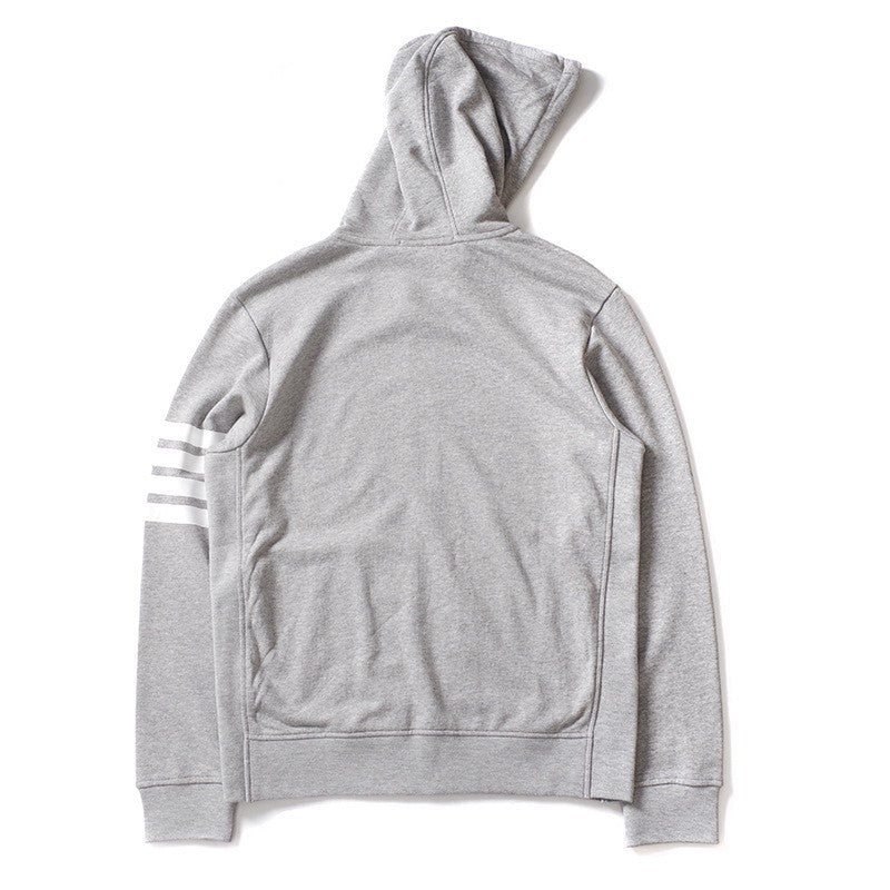 Cardigan Baseball Jacket TB Terry Zipper Cardigan Hoodie
