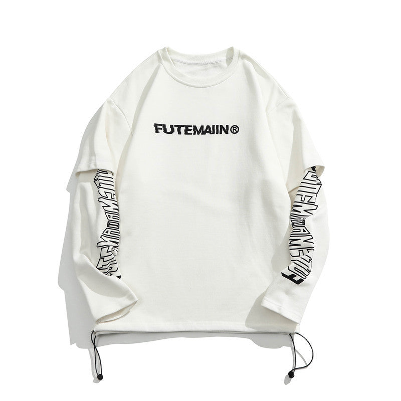 Crew Neck Sweatshirts for Men Men's Autumn round Neck Sweater Men's Loose