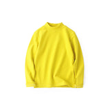 Children Long Sleeve Shirts Autumn Boy's Long-Sleeved T-shirt Warm