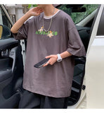 Men T-shirt Half-Sleeved Loose Leisure