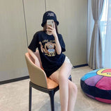 Moschino T Shirt Loose Round Neck T-Shirt