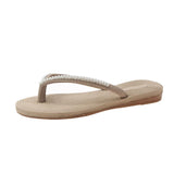 Women Open Toe Sandals Flats Plus Size Summer Leisure Sandals Beach Fashion Outerwear