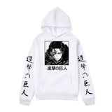 Anime Hoddies Anime Brushed Hoody Autumn and Winter Attack on Titan Series Hoodie Street Jacket Men