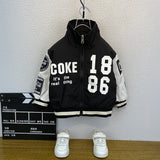 Toddler Boys Jackets Children's Clothing Boys' Jacket Spring Baseball Uniform