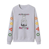 Squid Game Costume Crew Neck Casual Hooded Sweater for Men and Women