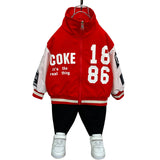 Toddler Boys Jackets Children's Clothing Boys' Jacket Spring Baseball Uniform
