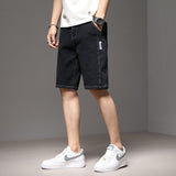 Men Denim Shorts Summer Denim Shorts Men's Loose