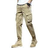 Cuffed Cargo Pants Autumn Leisure Men's Loose
