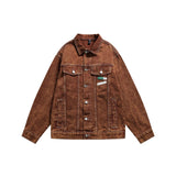 Men Denim Jackets Fall Jacket Men's and Women's Loose Casual Denim Jacket