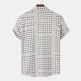 Camp Collar Shirt Beach Shirt Short Sleeve