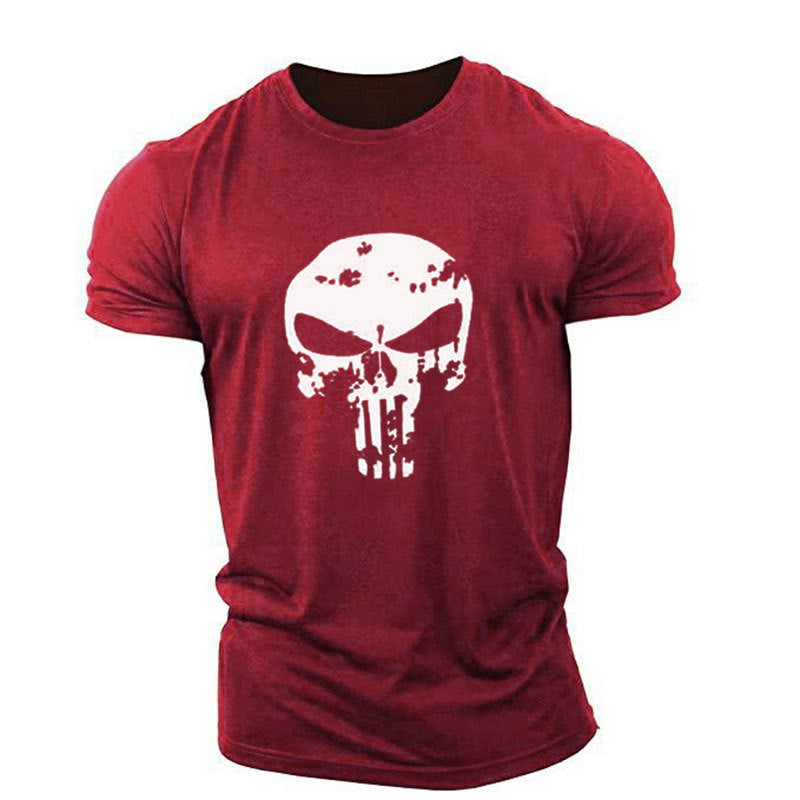 Wifebeater Shirt Half Sleeve Solid Color round Neck