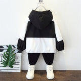 Toddler Boys Jackets Boys' Coat Spring And Autumn Hooded Jacket