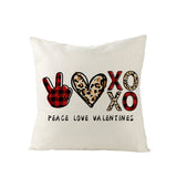 Valentine's Day Pillow Covers 4 Piece Random Styles Together, Love Car Home Pillow Cushion Cover