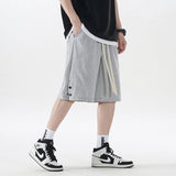 Men White Shorts Summer Men's Cotton Shorts Beach Pants Sports