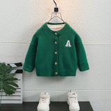 Toddler Boys Sweater Boys' Sweater Cardigan Autumn Sweater