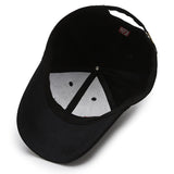 Ball Caps Spring and Autumn Embroidered 100% Cotton Hat Women's Outdoor Baseball Cap