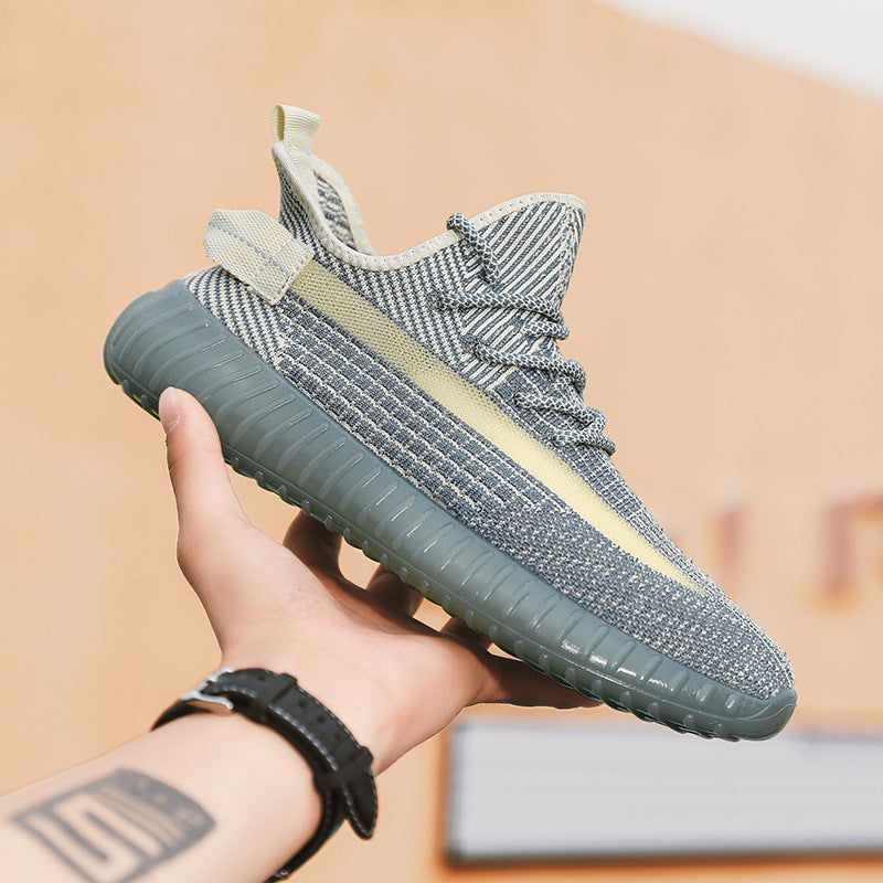 Men Sneakers Men Walking Shoes for Jogging Breathable Lightweight Shoes Fall Low-Top Casual Woven Sports Running Shoes Sneakers Men's Shoes