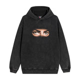 Nirvana Hoodie Fog Style Apollo Kiss Distressed Loose