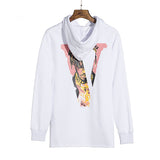 Vlone Hoodie Autumn And Winter Large V Casual Men'S And Women'S Hooded Sweater