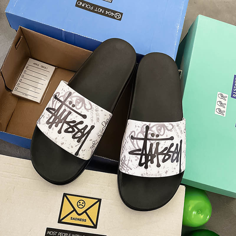 Beach Slippers Slippers for Women Summer Outdoor Indoor Non-Slip Home Slippers Men Beach Slippers