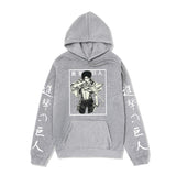Anime Hoddies Autumn and Winter Fleece-Lined Hoodie Sun Man Attack on Titan Series Hoodie
