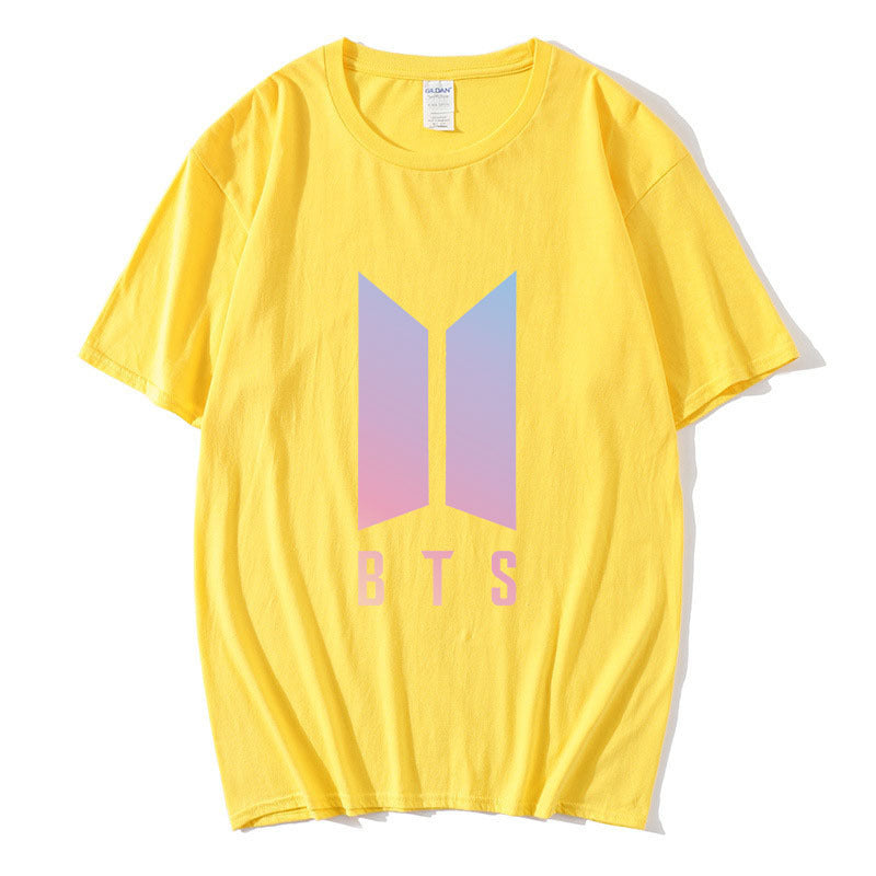 BTS Proof T Shirt Summer Men's and Women's round Neck Short Sleeve T-shirt