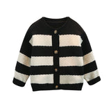Toddler Boys Sweater Boys' Knitted Sweater Coat Spring and Autumn