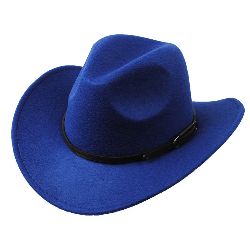 Beth Dutton Hat Autumn and Winter Woolen Men's Top Hat Belt