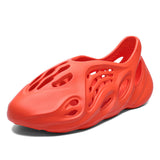 Mens Slide Summer Shoes Men'S Ins Trendy Couple Plus Size 46 Roman Sandals Beach Shoes
