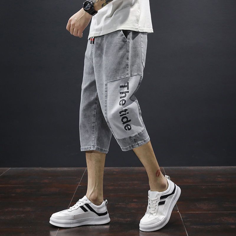 Men Denim Shorts Men's Summer Casual