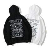 Bearbrick Hoodie Autumn And Winter Violent Bear Print Hip Hop Fleece Men And Women