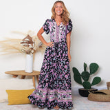 Nine Britton Dress Floral Skirt Beach Dress