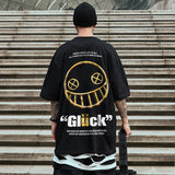 Men T-Shirts Printed Loose Half Sleeve