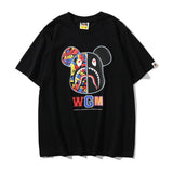 Bathing Ape T Shirt Summer Cotton Short Sleeve T-shirt