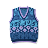 Men Sweater Sweater Vest Men's Sleeveless Sweater Vest