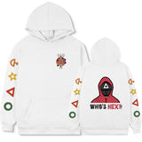 Squid Game Costume Hoodie Casual Sports Sweater for Men