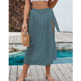 Coachella Music Festival Outfits Summer Vacation Sexy See-through Sexy Beach Dress