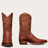 Western Shoes Retro Mid-Pointed-Toe Low Heel Casual Men's Men's Boots