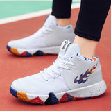 Basketball Shoes Men's High-Top Mesh Basketball Shoes Outdoor Casual Sneakers