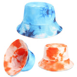Bucket Hat Fishing Cap Cotton Print Fisherman Hat Fashion Outdoor Casual Sun Shade