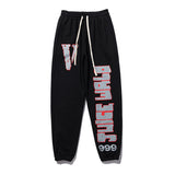 Vlone Pant Hip Hop Large V Printed Men'S And Women'S Sweatpants Trousers