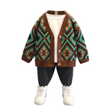 Toddler Boys Sweater Coat Spring and Autumn Cardigan Sweater