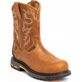Justin Yellowstone Boots Winter Warm Round Toe Martin Brown Snow Boots