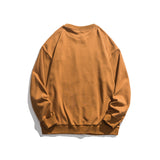 Crew Neck Sweatshirts for Men Men's Autumn Printed Loose round Neck Sweater Casual Pullover