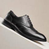 Men's Dress Shoes Classic Leather Oxfords Casual Cushioned Loafer Casual Formal Wear Daily Business Men's Shoes Business plus Size
