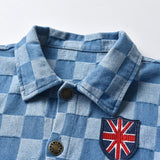 Children Jean Jackets Children's Clothing Spring and Autumn Neutral Long-Sleeved Casual Jeans