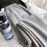 Grey Sweatpants Sports Pants Female Spring and Autumn Casual Loose